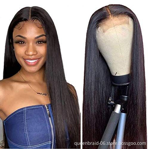 Body Wave Lace Front Wigs Human Hair 13X4Pre Plucked With Baby Hair Transparent lace Human Hair Wigs100% Unprocessed Brazilian H